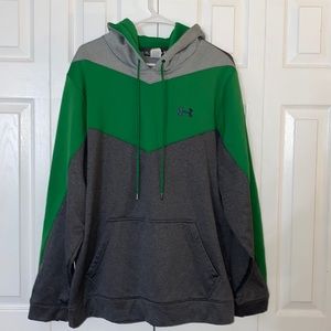 Green under armor hoodie